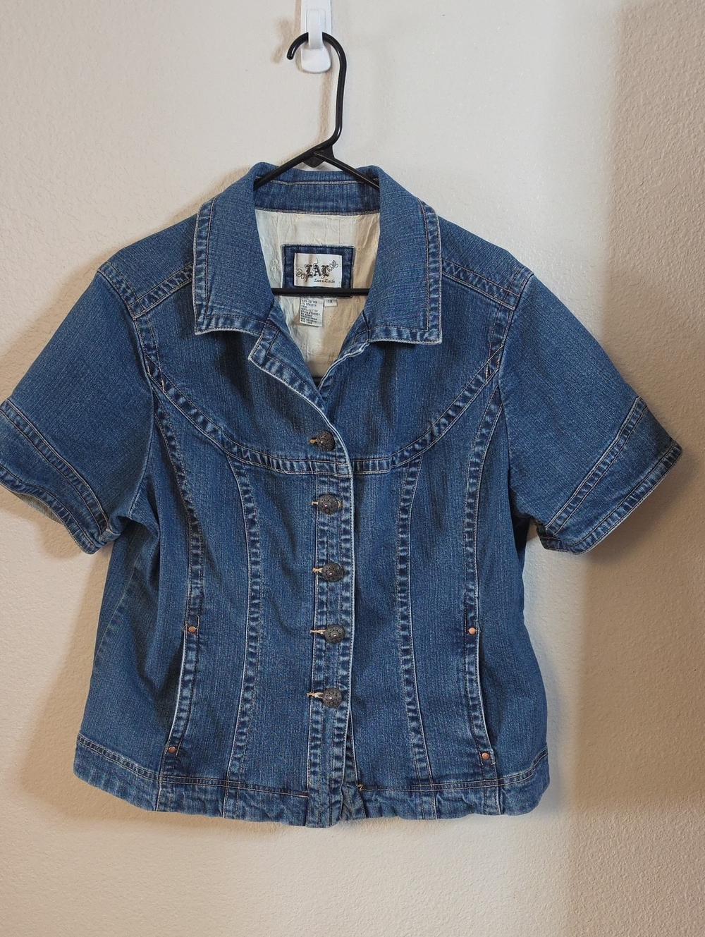 Live a Little Blue Denim Women’s Jeans Jacket